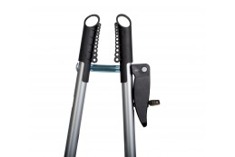 Amos Bagażnik rowerowy na dach TOUR Black z zamkiem w belce