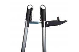 Amos Bagażnik rowerowy na dach TOUR Black z zamkiem w belce