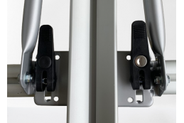 Amos Bagażnik rowerowy na dach TOUR Black z zamkiem w belce